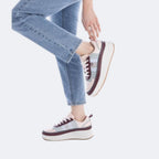 XTI 143257 - Trainers - Burdeos