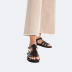 Carmela - 161398 - Flat Sandals - Black