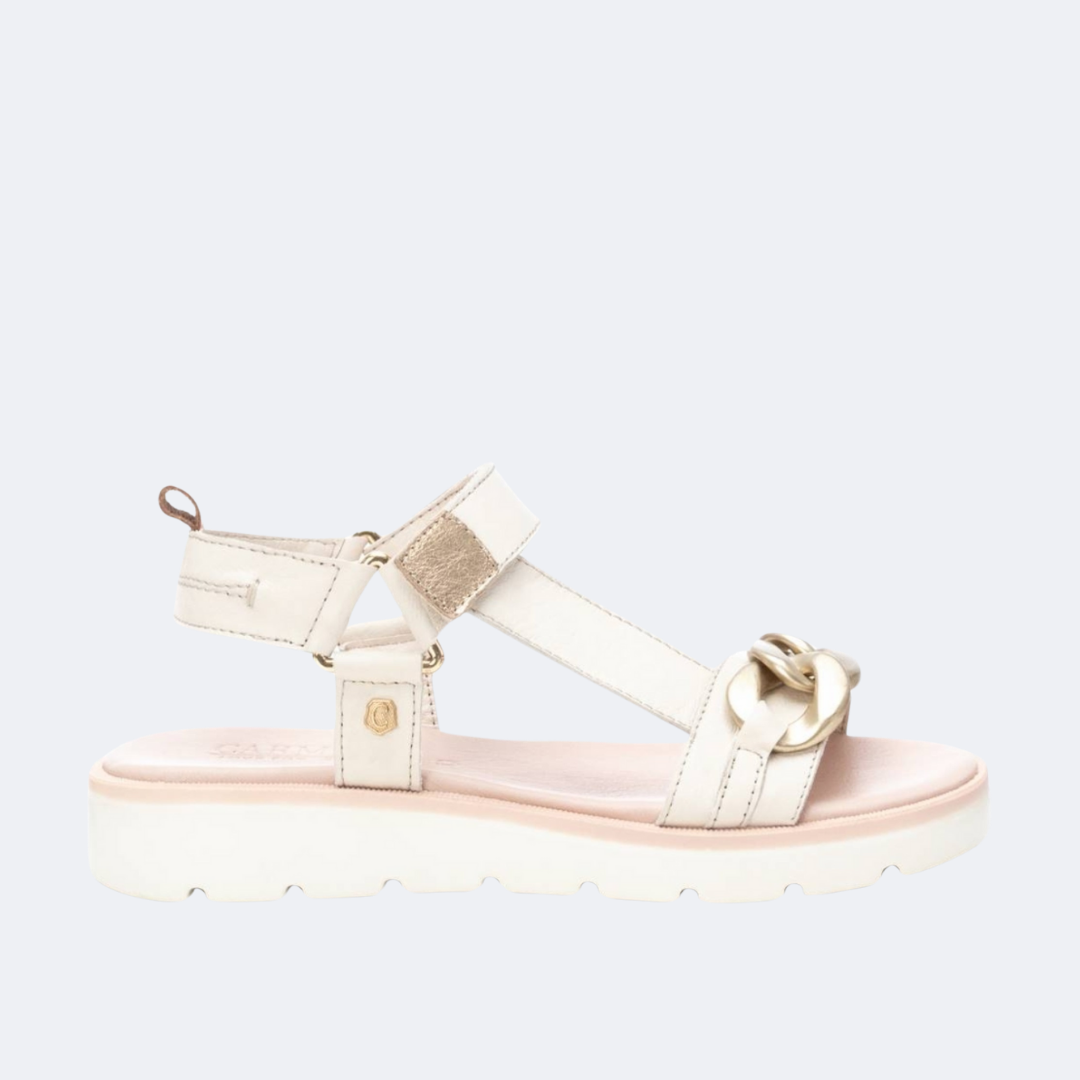 Carmela - 161562 - Flat Sandals - White