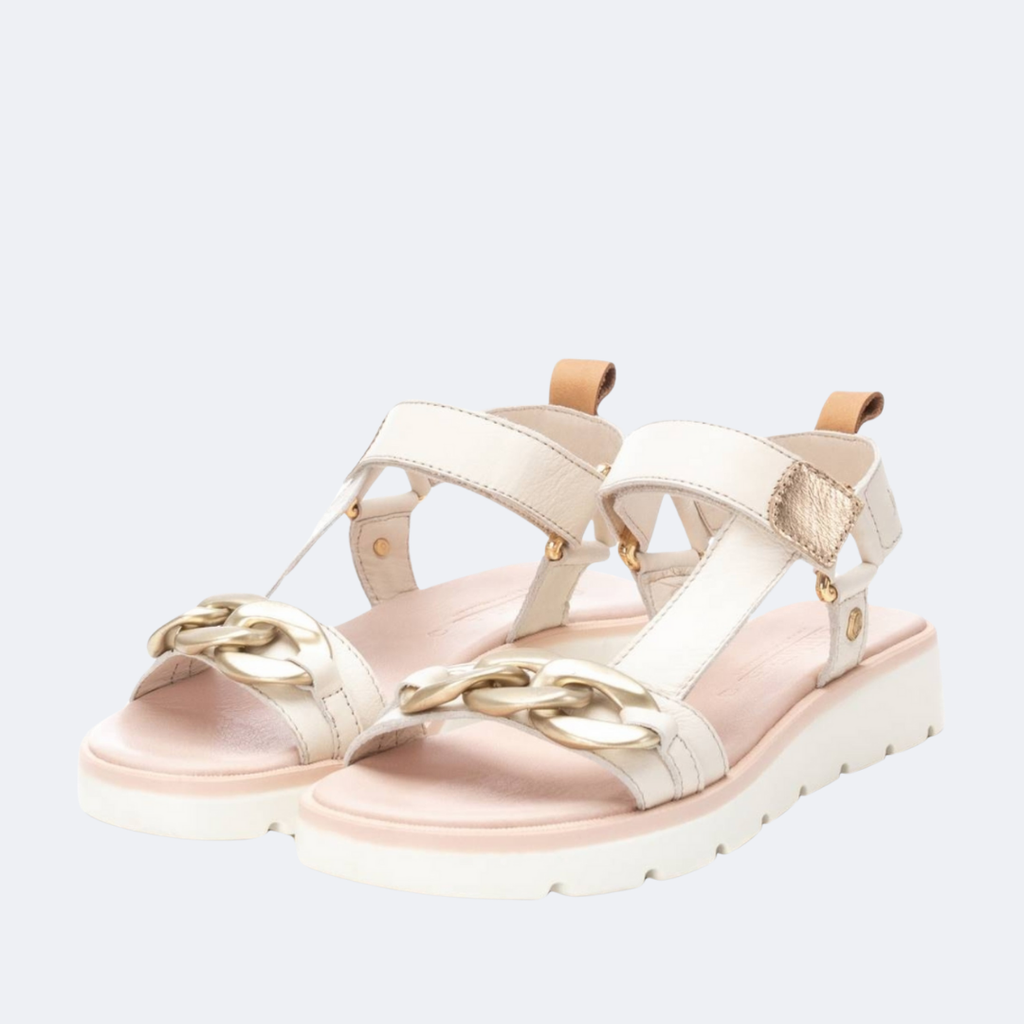 Carmela - 161562 - Flat Sandals - White
