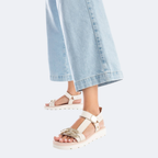 Carmela - 161562 - Flat Sandals - White