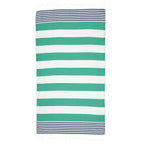 Green and Blue Beach Towel
