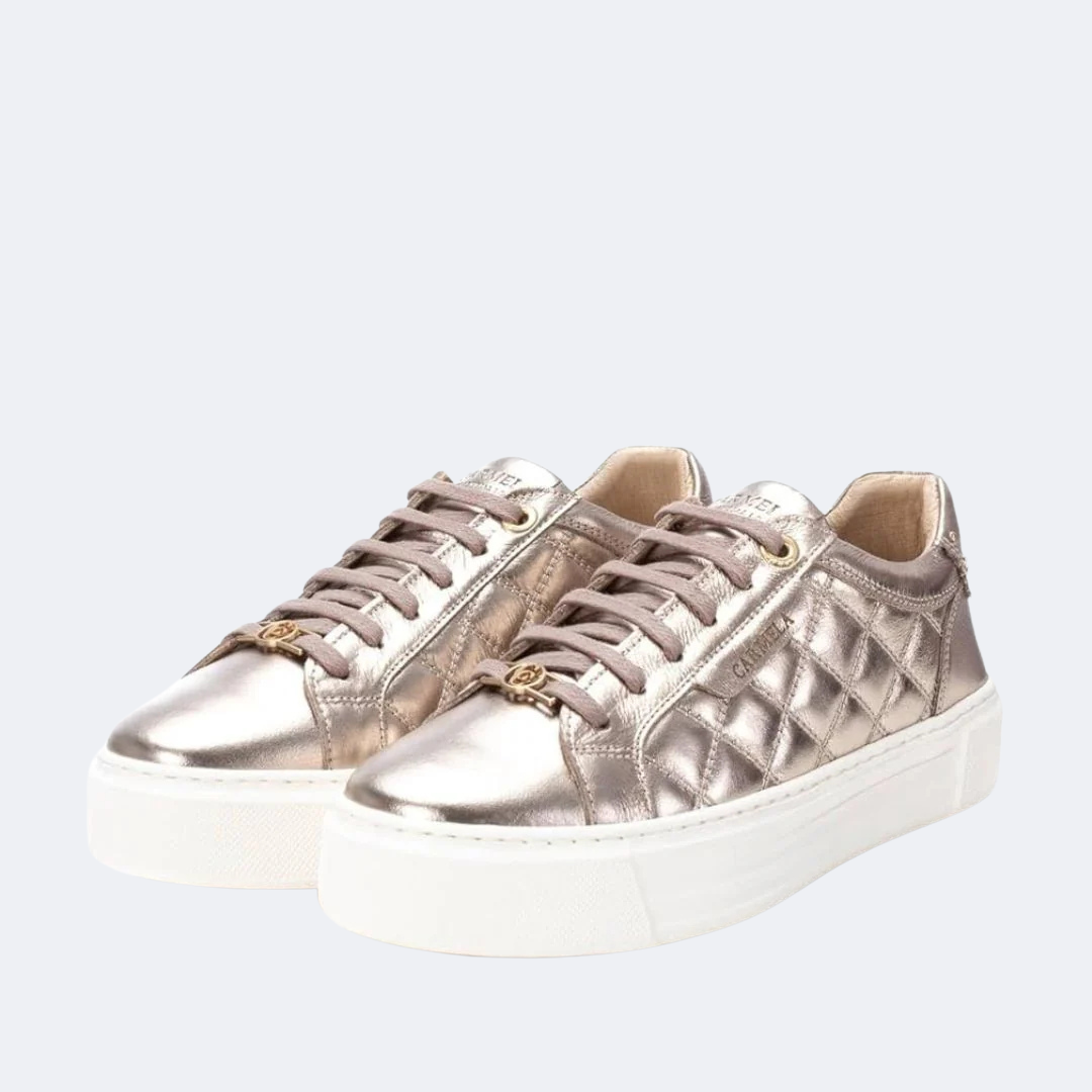 Carmela 161934 - Leather Trainer - Bronce