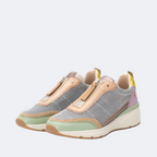 Carmela - 161422 - Leather Trainers - Aqua
