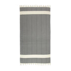 Black and White Turkish Towel