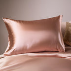 100% Mulberry Silk Pillowcase - Rose Gold