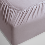 100% Cotton - Grey Lilac Bed Sheet Set