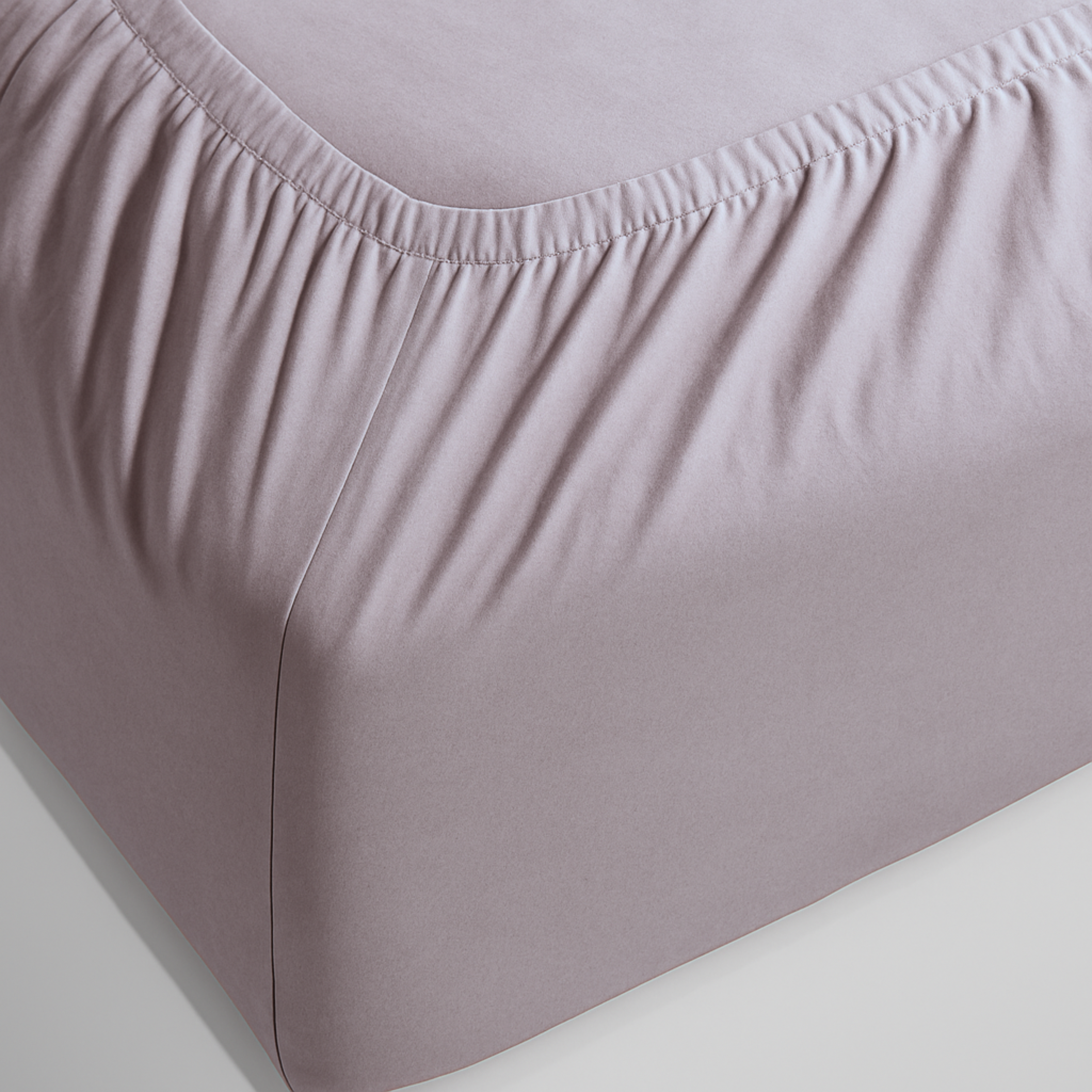100% Cotton - Grey Lilac Bed Sheet Set