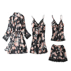 Marcella 4-peice Sleepwear Set