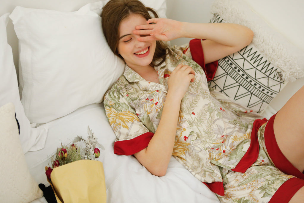 Audrey 2-Piece Sleepwear Set – 100% Viscose High Quality