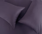 Dark Purple Pillowcase, close look