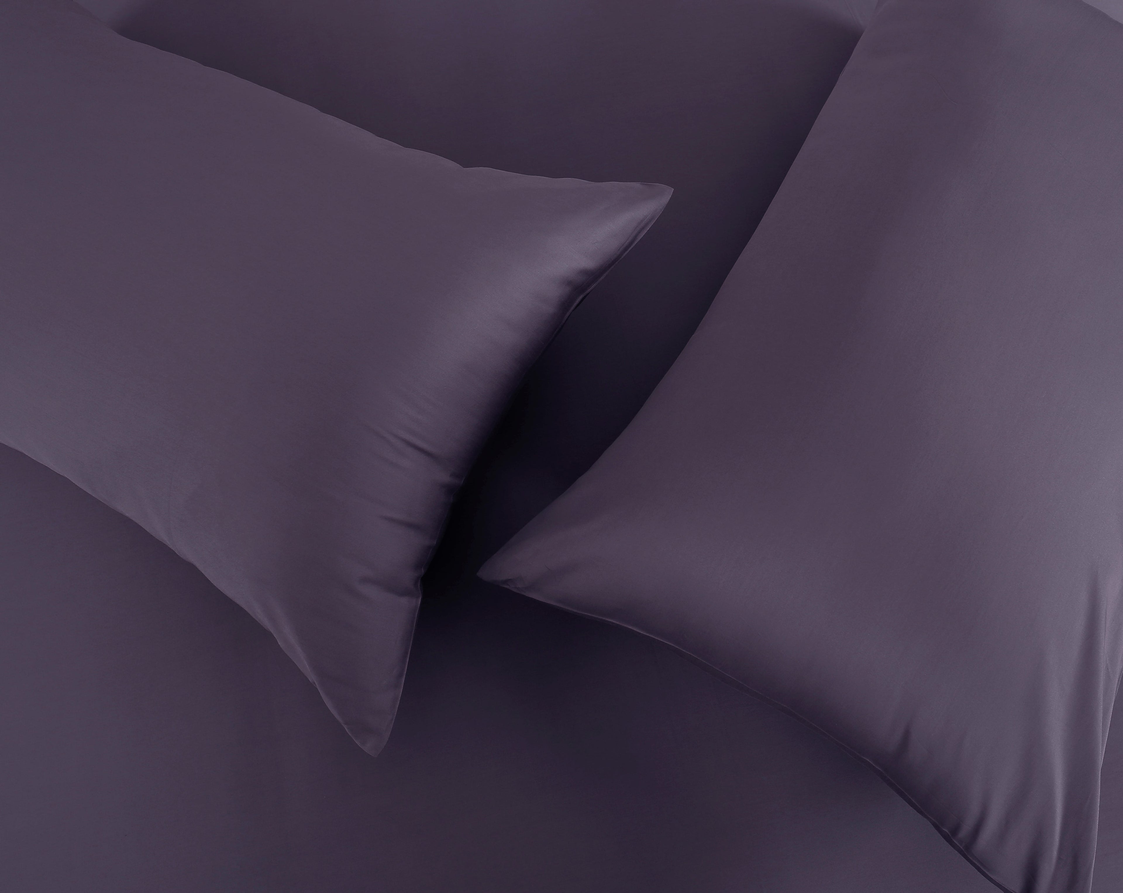 Dark Purple Pillowcase, close look