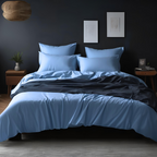 Blue Doona Cover