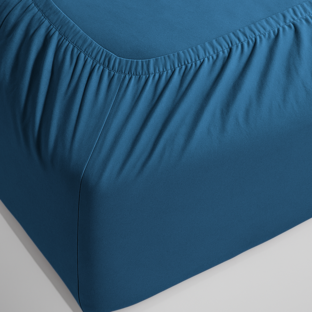 100% Cotton - Teal Bed Sheet Set