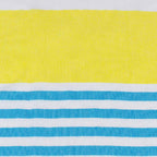 Yellow and Blue Thin Turkish Towel tolu australia