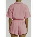 Saba 2-Piece Sleepwear Set – 100% Cotton High Quality