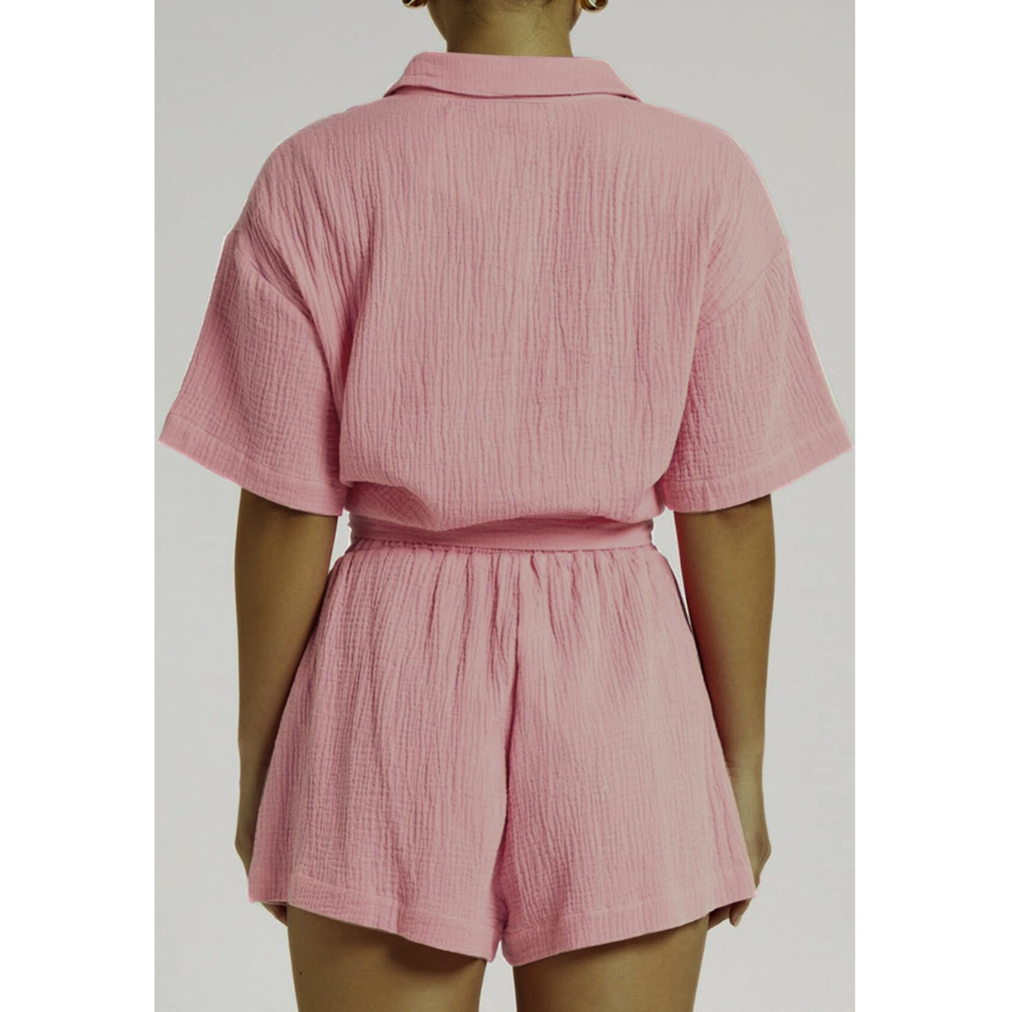 Saba 2-Piece Sleepwear Set – 100% Cotton High Quality