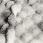 Grey Pebbles Faux Fur Throw Blanket 150 cm x 200 cm