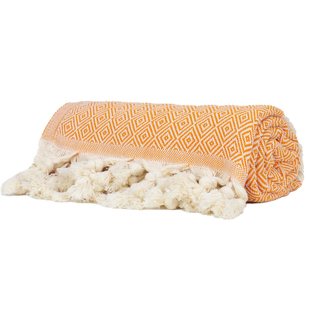 orange turkish towel tolu Australia